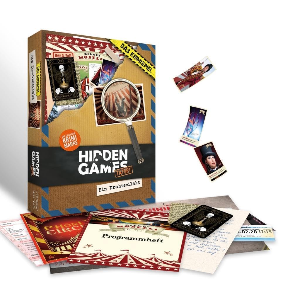 Pegasus Spiele Hidden Games Tatort: Ein Drahtseilakt 4.Fall