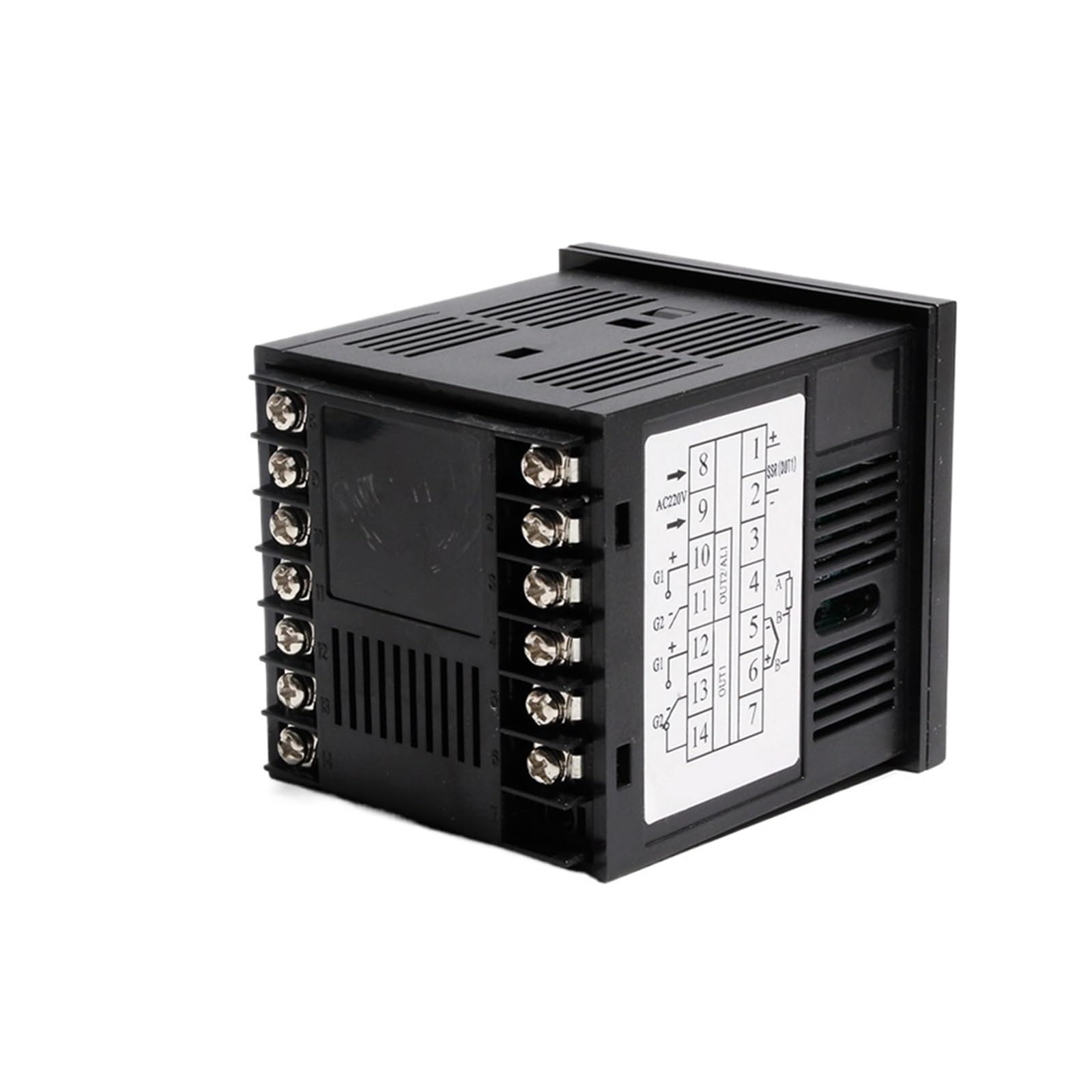 regolatore Temperatura pid Regolatore di Temperatura del termostato PID con Uscita a relè, relè di Uscita, 180~240 V CA 50 Hz, intervallo 0~400℃
