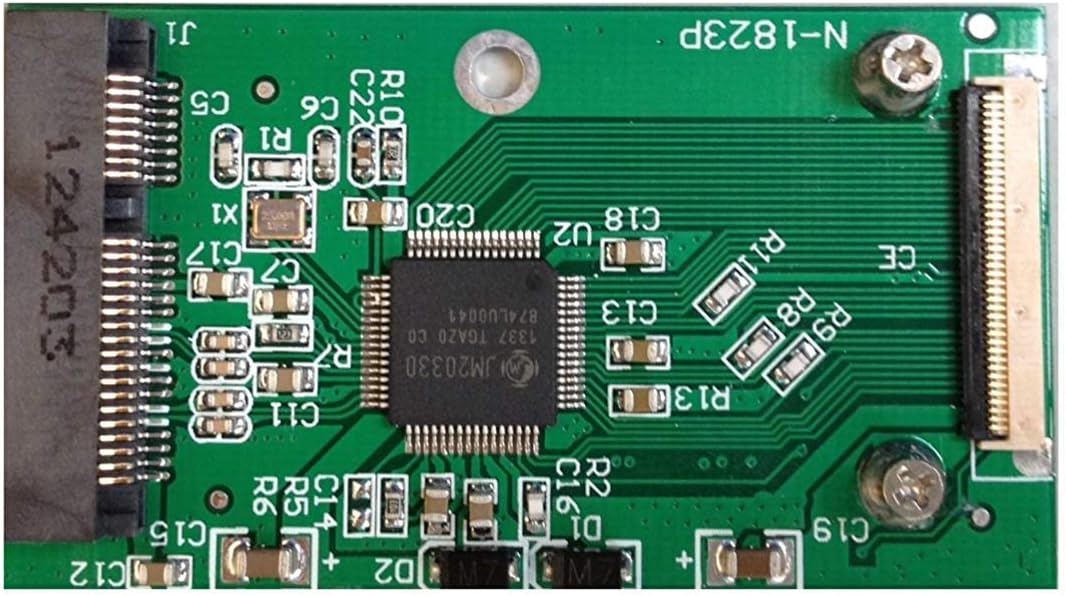 mSATA SSD to 40 Pin ZIF Adapter Card as Toshiba or Hitachi ZIF HDD