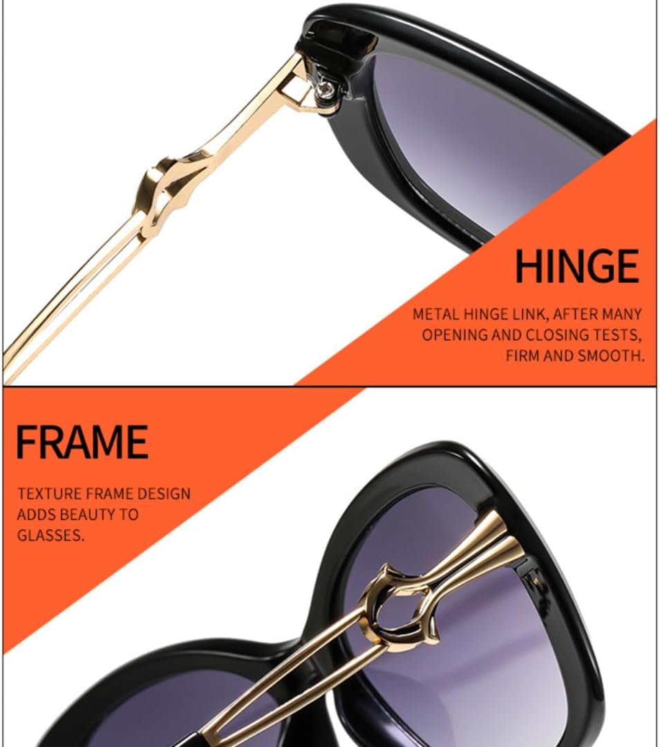 Classic Women's Sunglasses Frame Anti-blue Light Uv400 image 5