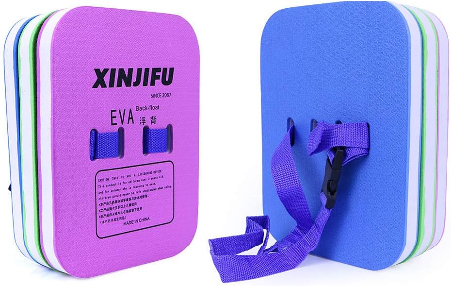 BlueSpace Back Float Swimming Belt Water Aerobics Exercise Aqua Fitness Swim Training Equipment Board with Adjustable Layers for Kids Swimming Beginners