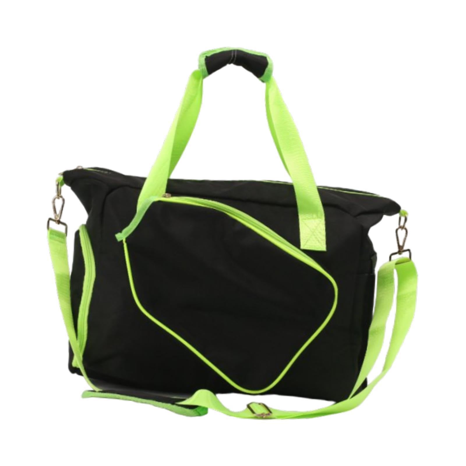 Borsa da Tennis spaziosa per 2 Racchette, Borsa Sportiva, da Badminton per Fitness e Tempo Libero, Accessori per Racchetta da Badminton, Palline, da Tennis, a Tracolla