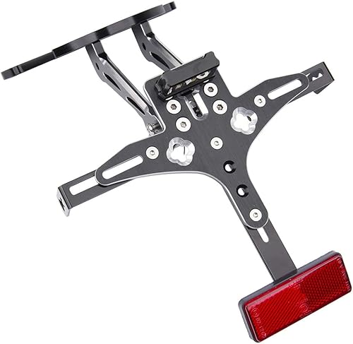 Motocicleta Ajustable Soporte de matrícula con luz LED de aluminio CNC para 20092015BMW S1000RR 1000RR 1000RR 201020112012201320140915