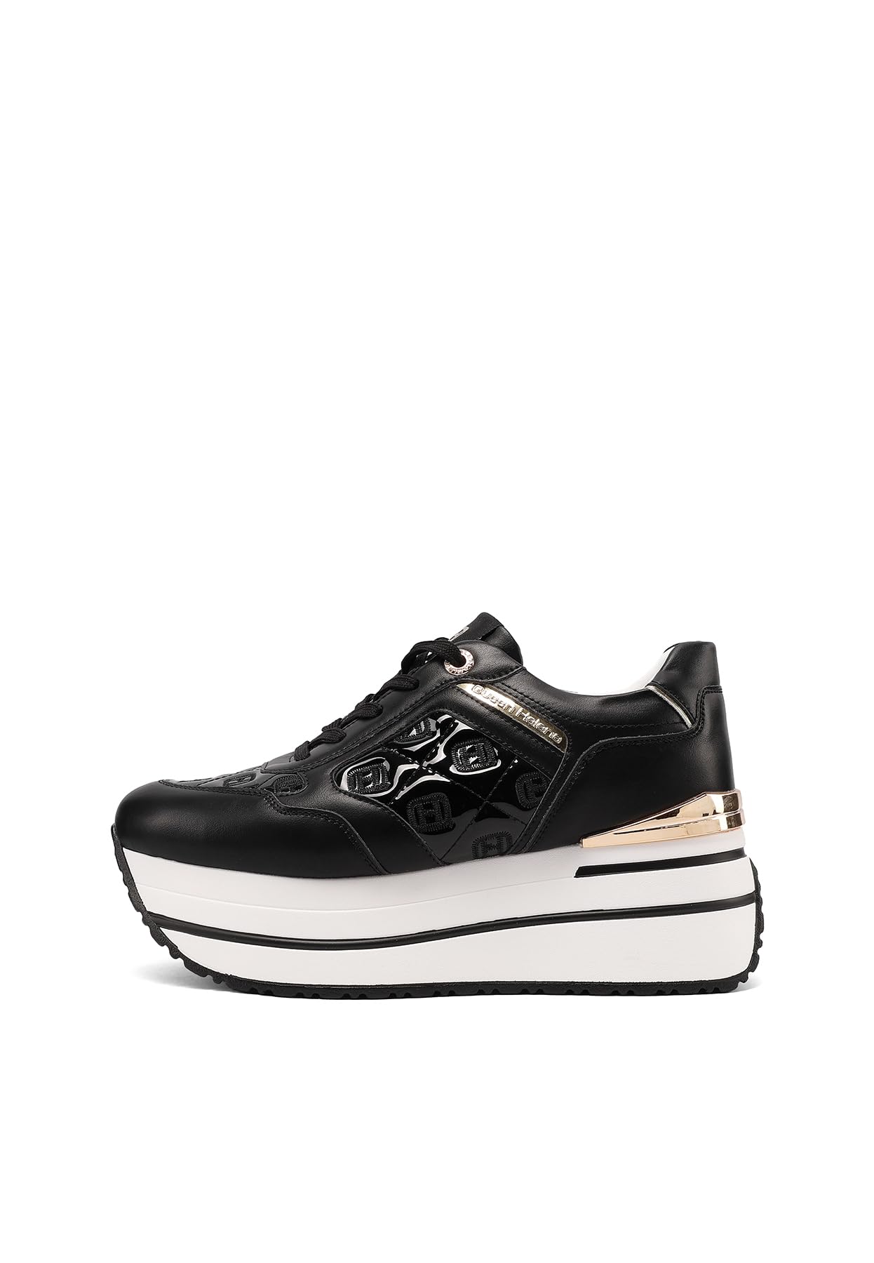 QUEEN HELENA Damskie buty sportowe na platformie X34-47