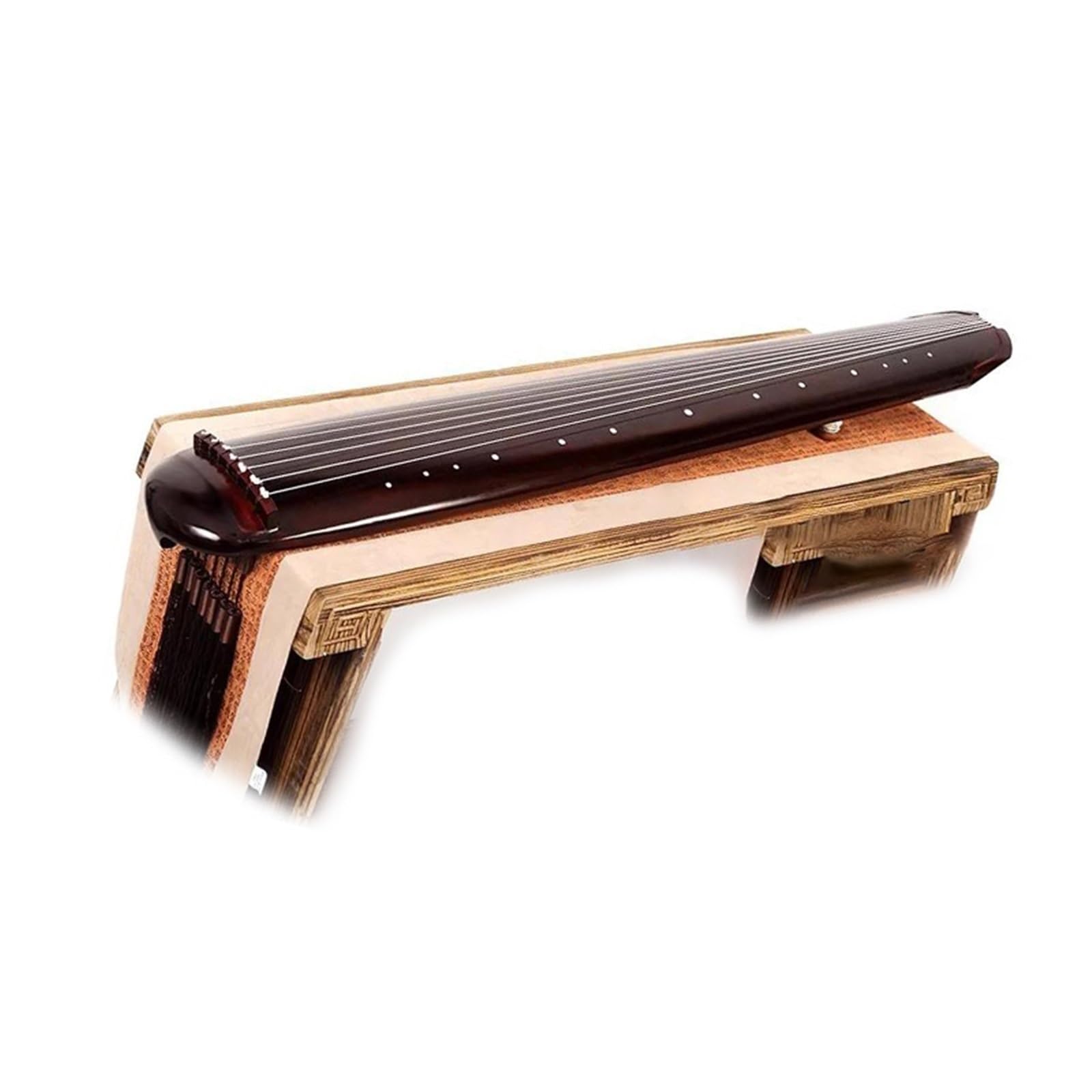 Profesjonalny Instrument Do Ćwiczeń Dla Początkujących Guqin Dorosłych (styl Siedmiostrunowy W Stylu Chaotycznym) Guqin (chińska Cytra)(Brown)