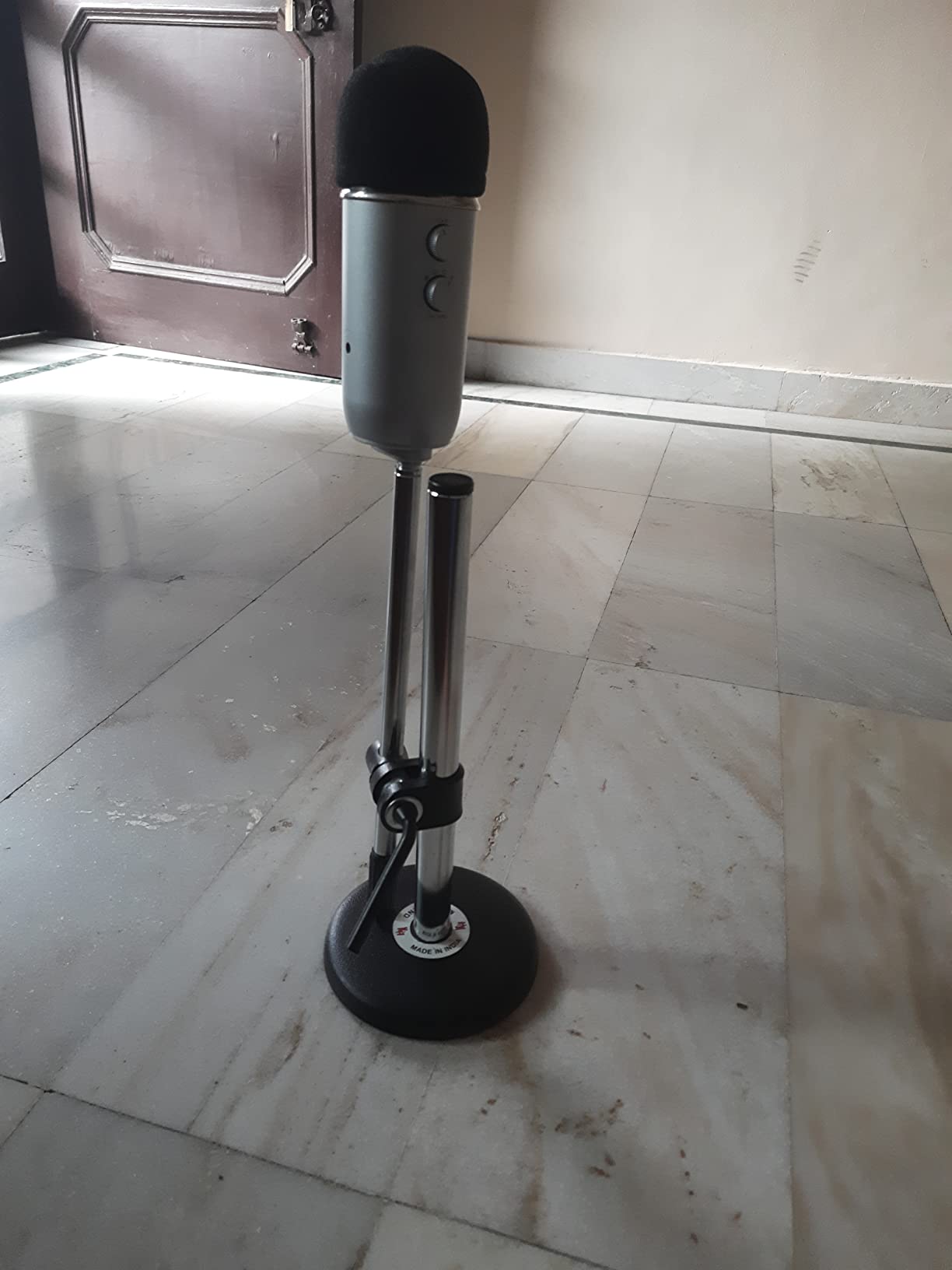 kh Microphone Stand Table/Floor Microphone instrument 15 Inch Stand