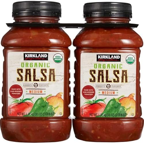 Kirkland Signature Organic Salsa, Medium, 38 Oz, 2-Count #TOP19