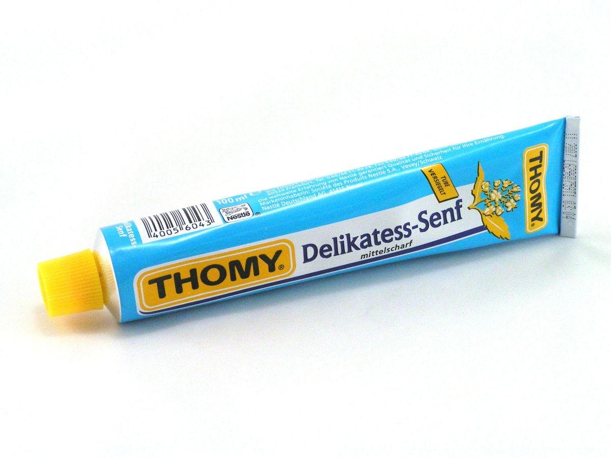 Thomy Gourmet mostaza de Alemania 100 ml