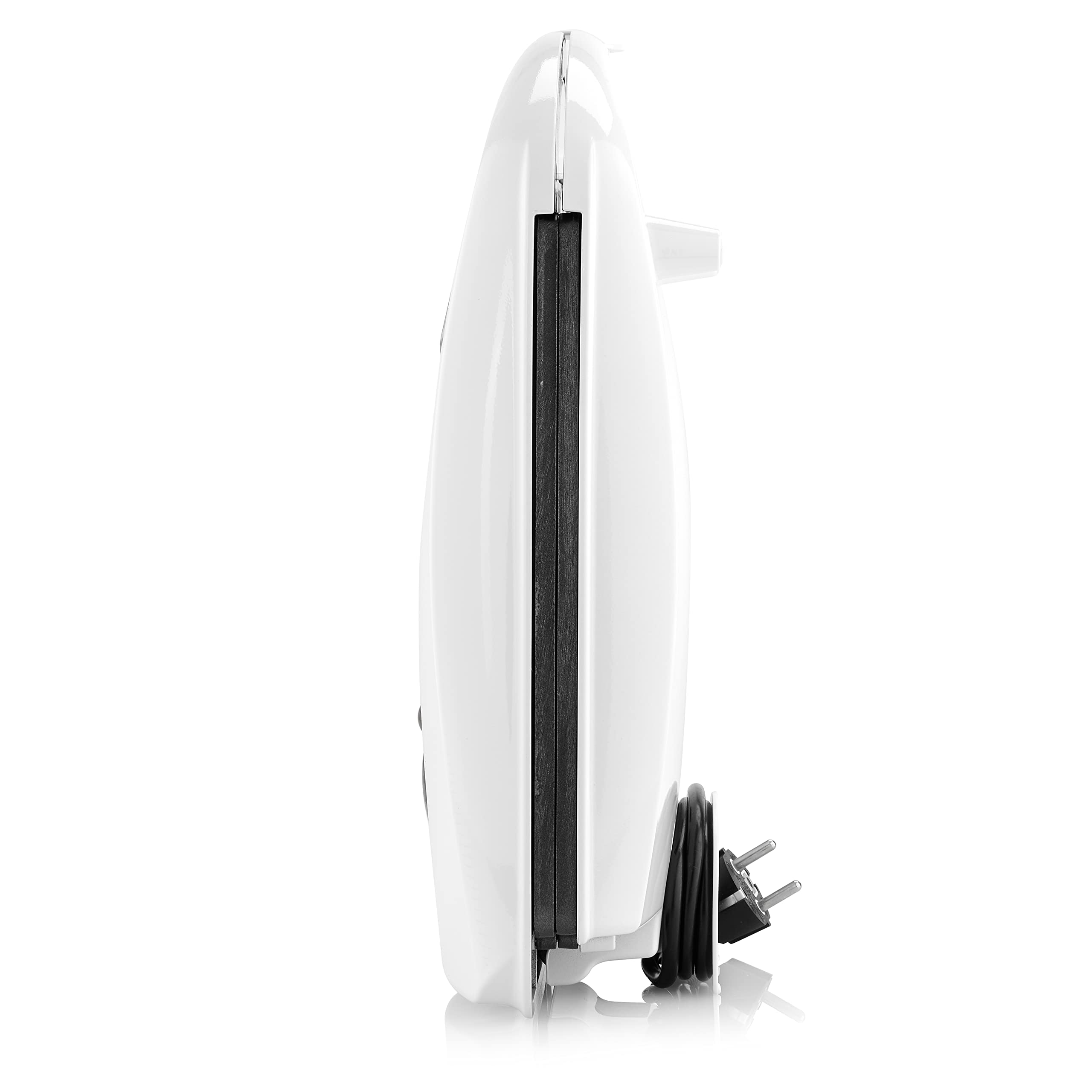 Tristar SA-3065 Sandwichera XL para 4 sándwiches, 1300 W, 26 x 24 cm, Negro/Blanco