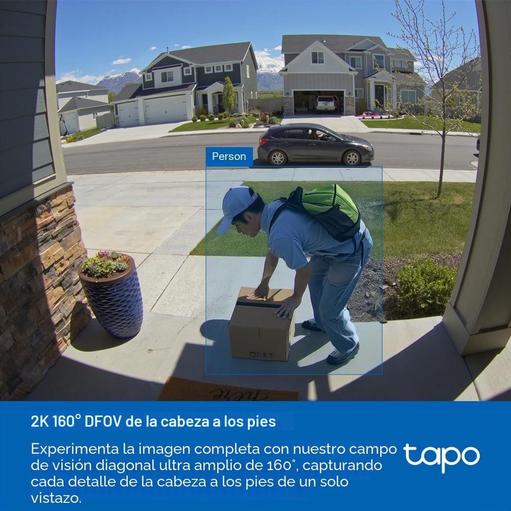 TP-Link Timbre Inteligente con CÁMARA TAPO D210