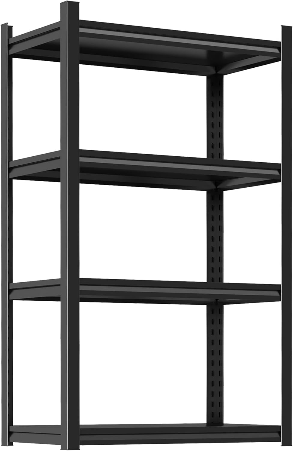Kitchen Storage Shelves, Adjustable Metal Shelf Rack 2400 Lbs 4 Tier Shelving Unit, Bakers Rack With Storage Pantry Shelf, Heavy Duty Shelving Units Stand Industrial Organizer, 35.4"W×15.7"D×54.3"H