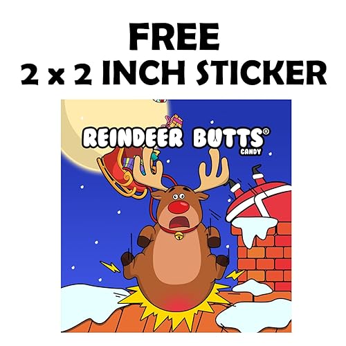 Vista 17 de Zombie Butts - Caramelos de jalea de frutas con sabor a manzana verde, divertidos rellenos de calcetines navideños, regalo gracioso para Colillas