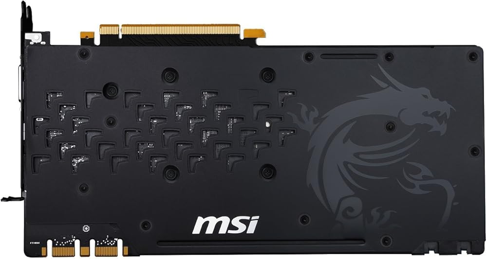 MSI Gaming GeForce GTX 1070 8GB GDDR5 SLI DirectX 12 VR Ready Graphics Card thumbnail 4