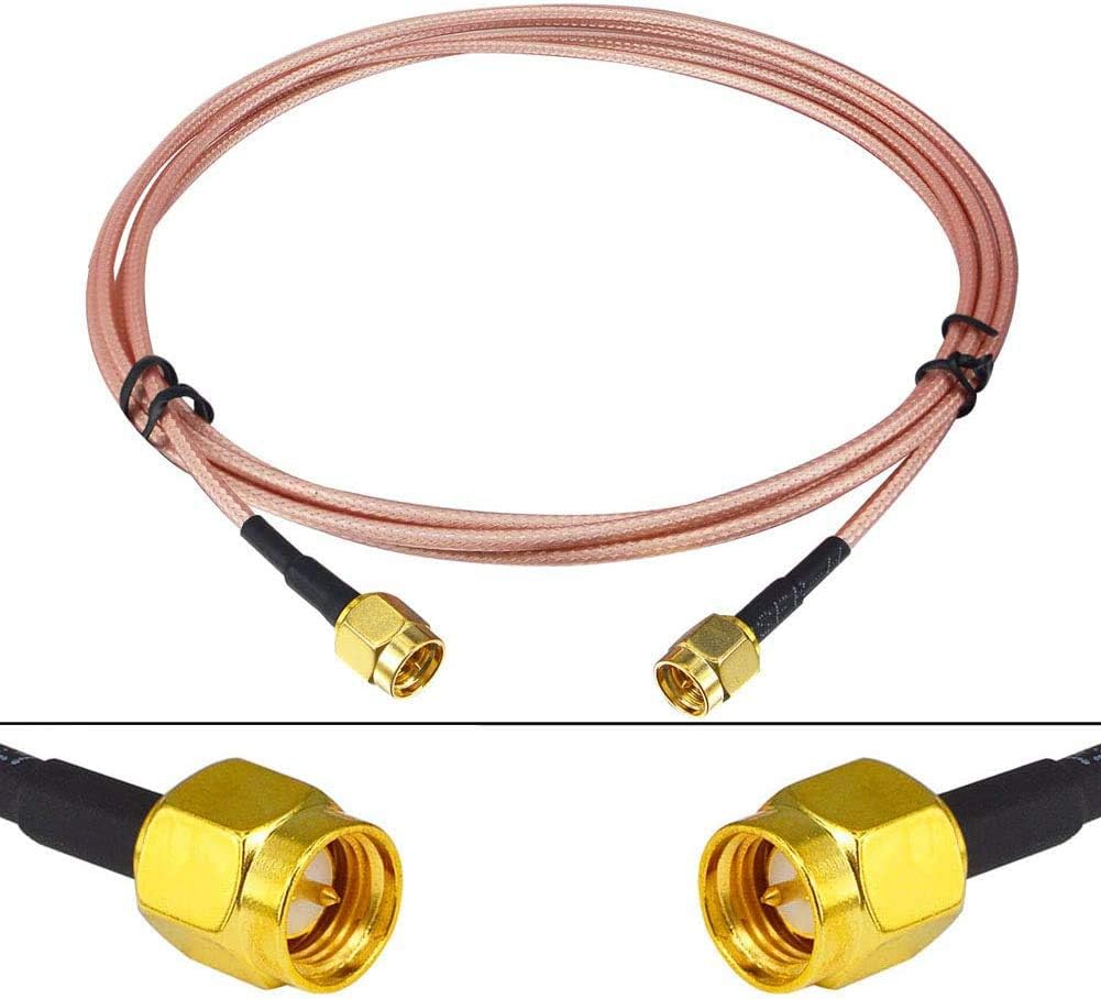 3AN RG316 Wire Jumper 15cm SMA Male to SMA Male with Connecting Line RF Coaxial Coax