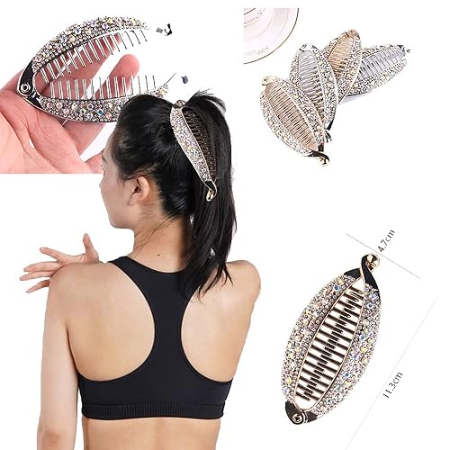 Pinzas para el cabello con forma de pez, pasadores de plátano, horquillas para el cabello, accesorios para el cabello para mujeres, manualidades