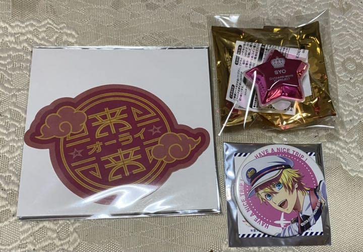 うたプリ 来栖翔 缶バッジ リングライト ST☆RISH スタリ