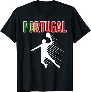 Portugal Basketball Lovers Jersey Support Portuguese Ballers T-Shirt