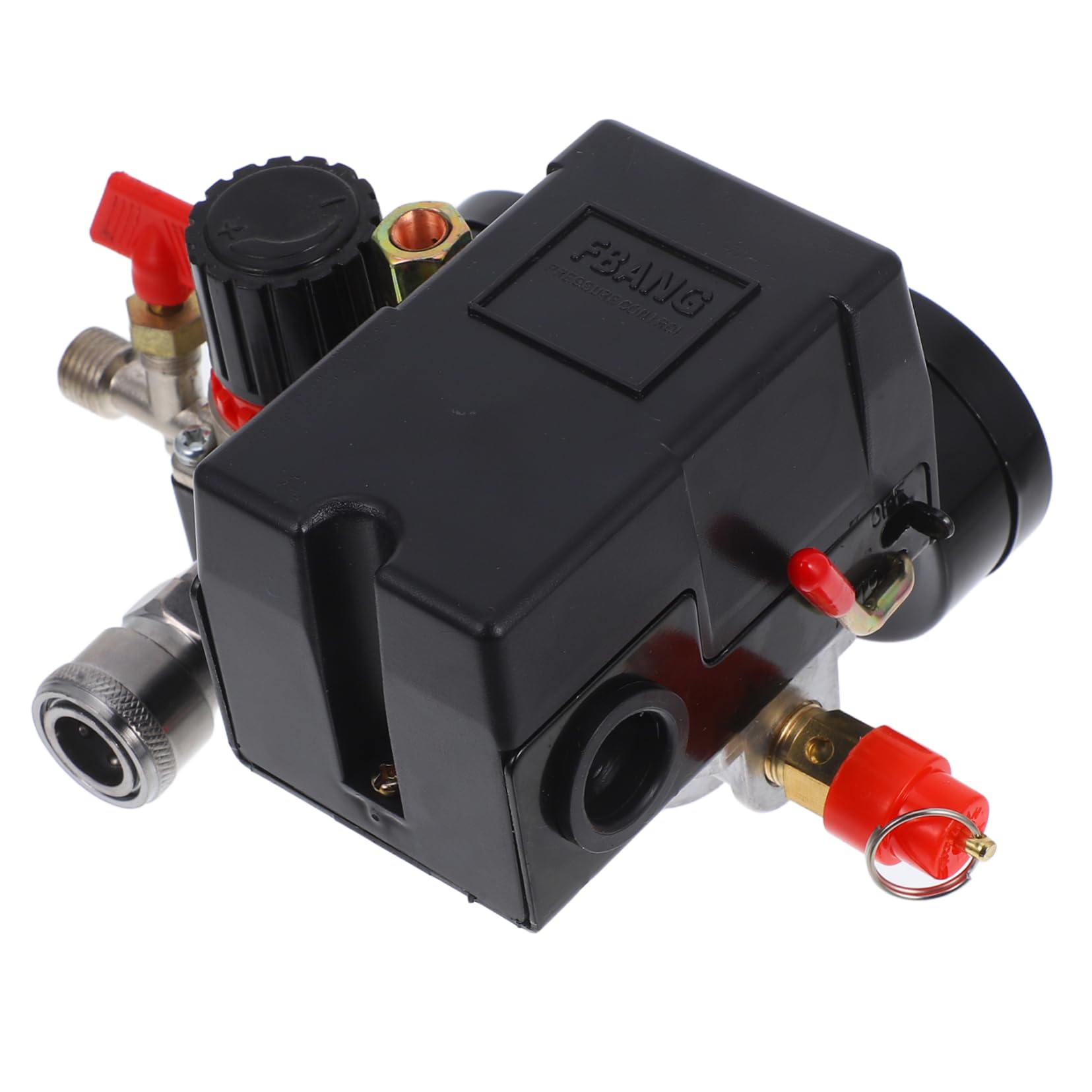 Soupape compresseur air à régulateur de pression pour flux stable