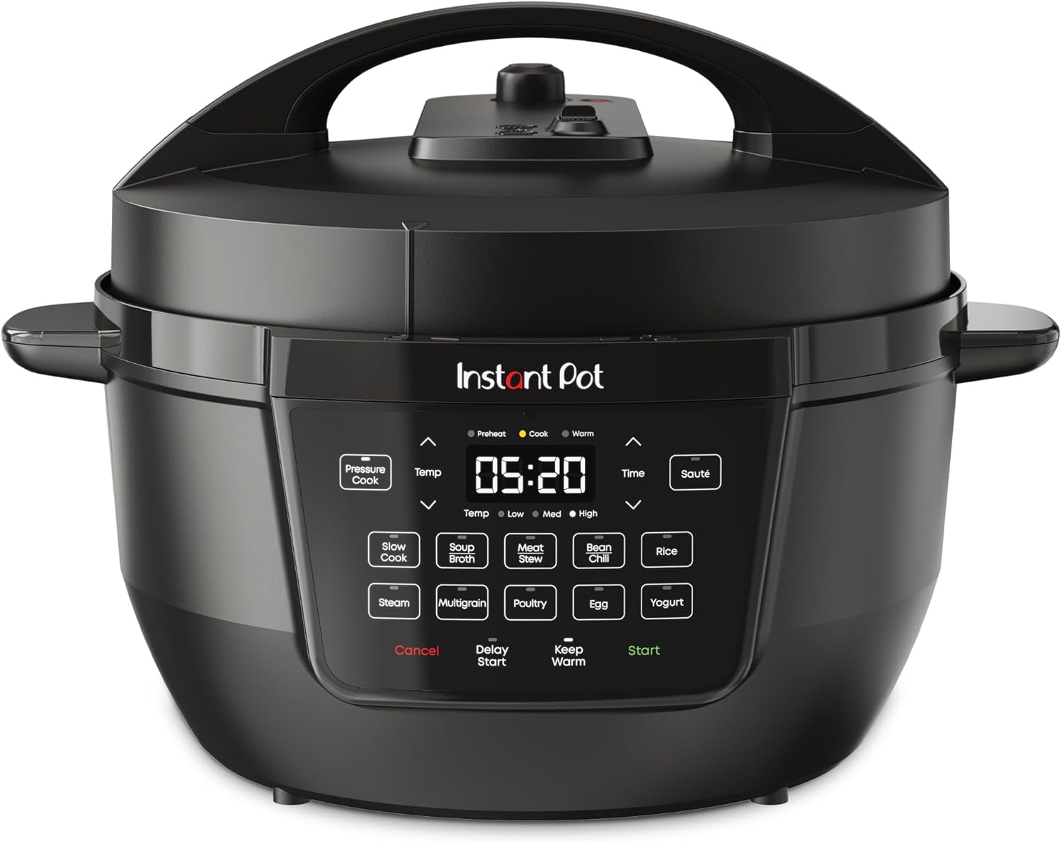 Instant Pot 7.5QT RIO Wide, 7-in-1 Electric Multi-Cooker, Pressure Cooker, Slow Cook, Rice, Steamer, Sauté, Yogurt & Warmer, Wide Base, Large Searing Base, WhisperQuiet Steam Release - Thumbnail 2