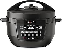 Instant Pot RIO Wide 7.5QT 7-in-1 Multi-Cooker: Pressure Cooker, Slow Cooker, Sauté, Steamer, Rice, Yogurt Maker - Wide Base for Family Meals