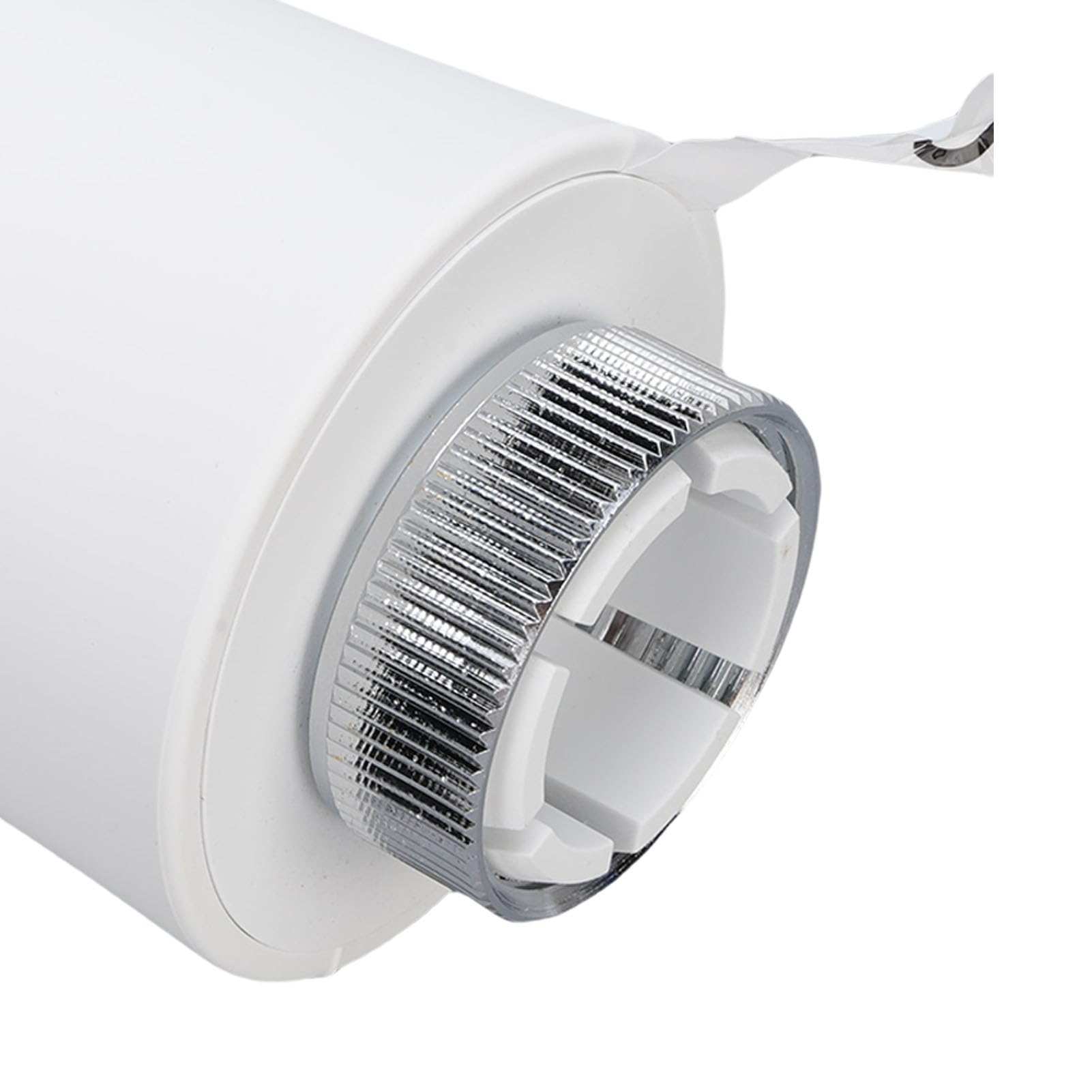 Eujgoov Válvula Termostática Inteligente para Radiador, Programable con Pantalla LCD para una Calefacción Eficiente de la Habitación con Aplicación y Control por Voz (White)