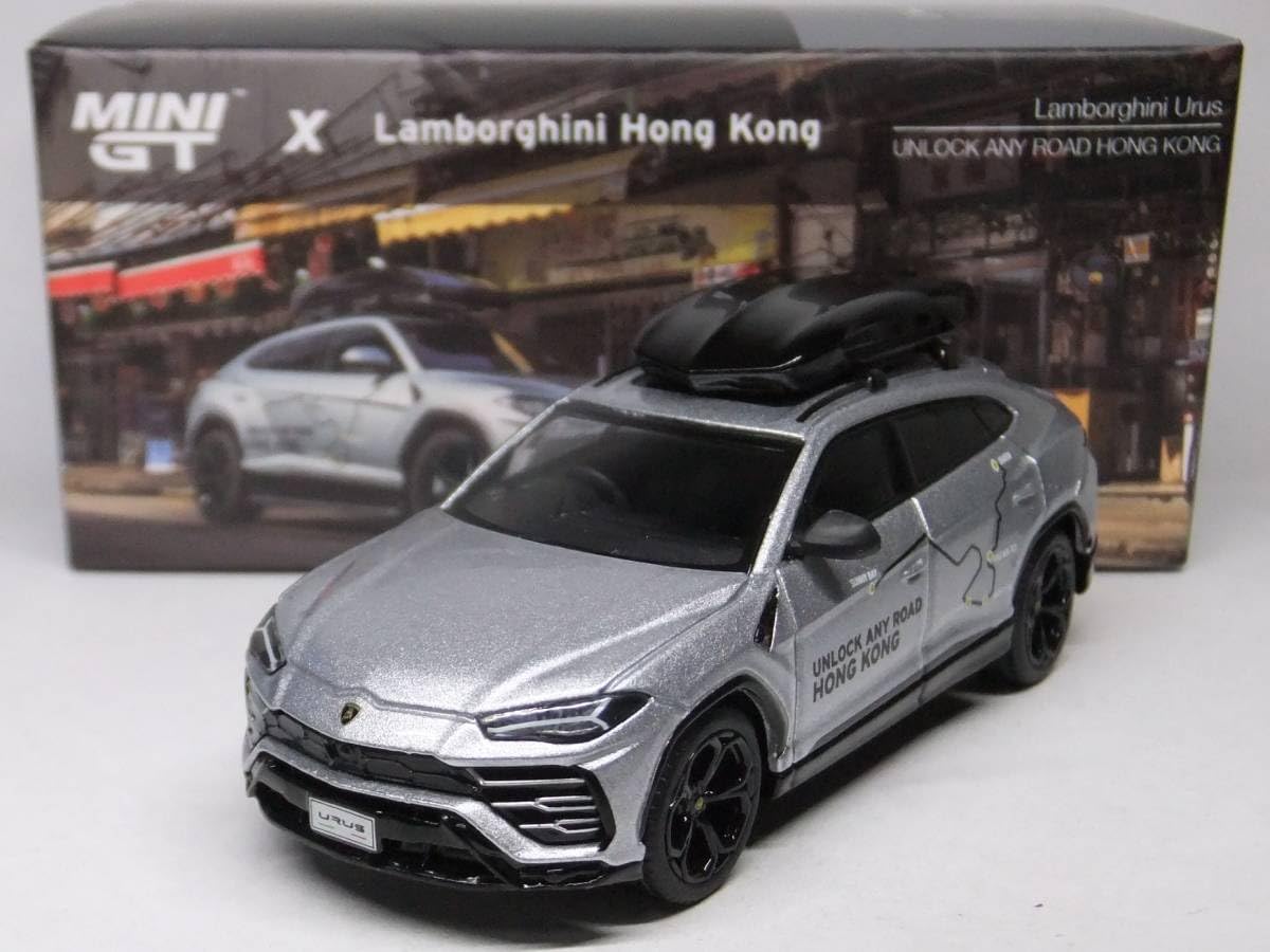 MINI GT Lamborghini Urus 香港限定 443 Mini GT 443 Lamborghini Urus UNLOCK ANY ROAD HONG KONG - YouTube