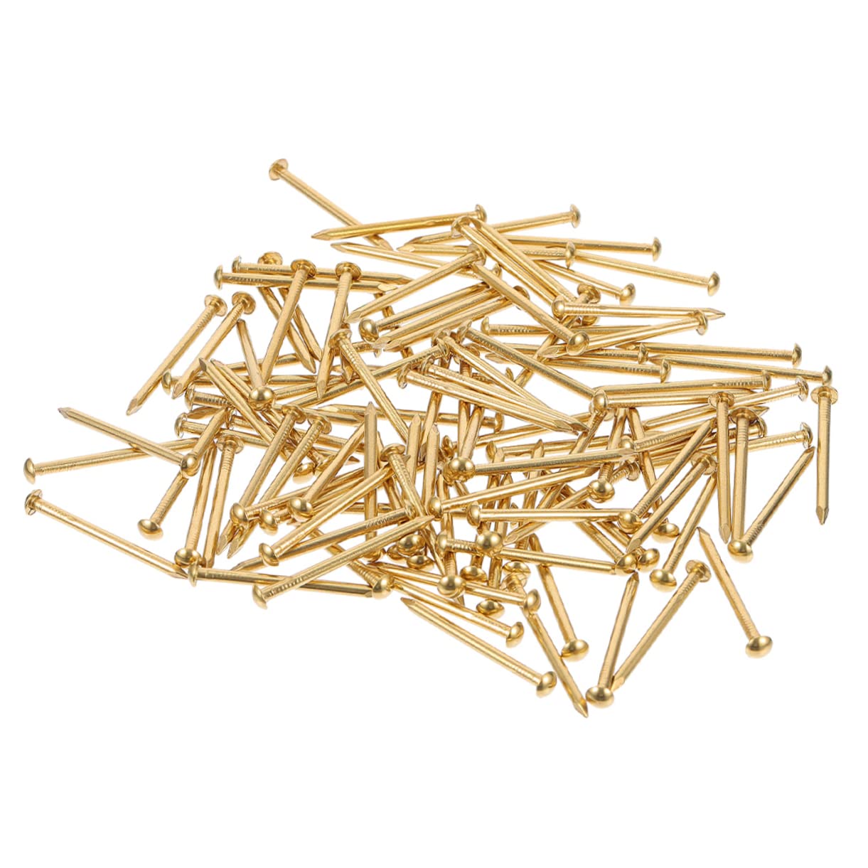 NAMOARLY Round Head Copper Nails 2030pcs Home Office Nails Small Nails for Hanging Pictures Round Furniture Nail Spikes