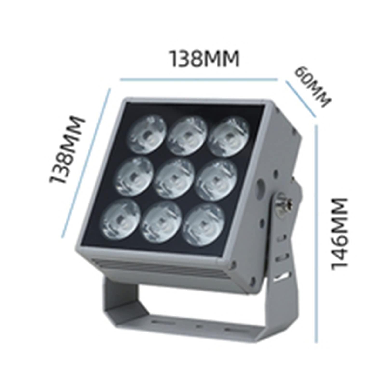 Focos Para Exteriores - Foco LED De Largo Alcance, Iluminación Para Árboles COB De 110-230 V CA, Luces De Paisaje Impermeables IP65, Uces Del Césped Del Patio De La Villa Con Jardín(White Light)