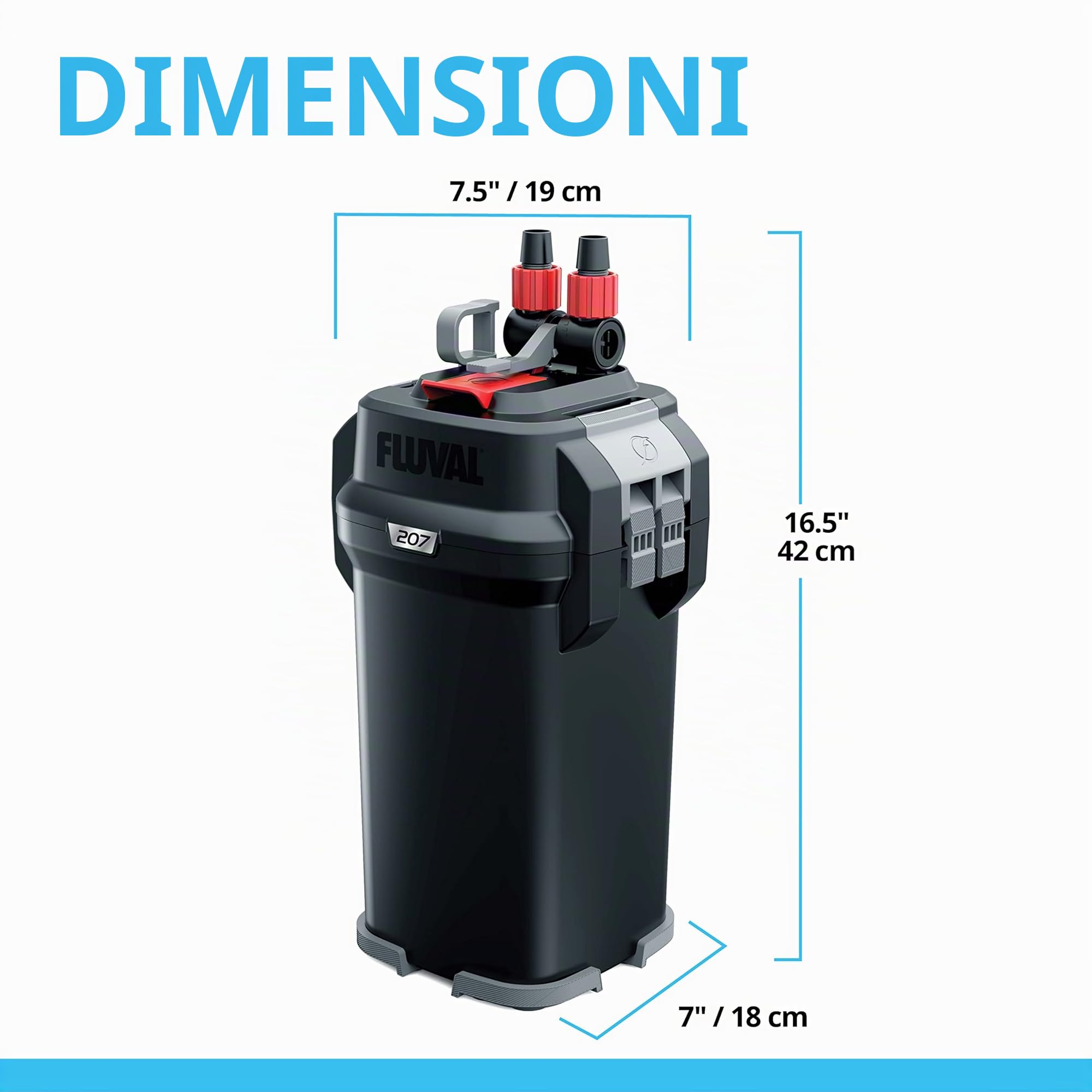 Fluval A444 207 filtro esterno