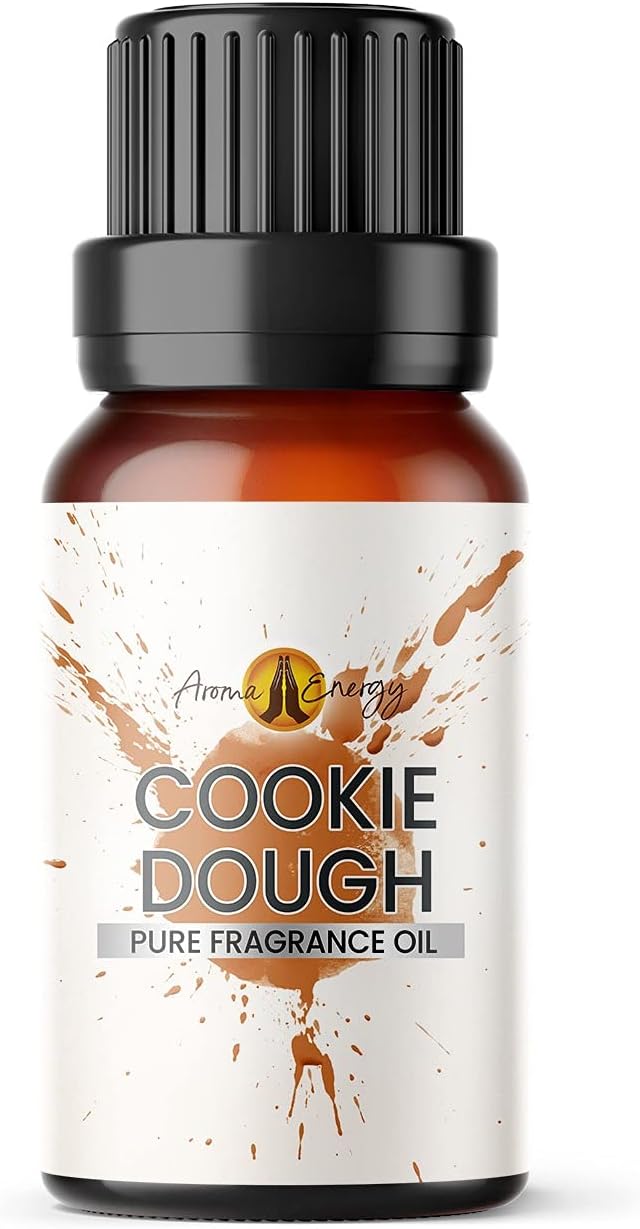 Cookie Dough Fragrance Oil 10ml - for Aromatherapy Wax Melt, Reed Diffuser, Candle Making, Home Made Soap, Bath Bomb, Potpourri, Slime, Oil Burner