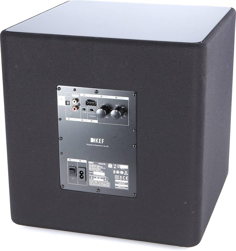 値引きしません KEF kube12b サブウーファー Amazon.co.jp: KEF Kube12b 12インチ 300ワット電源サブウーファー