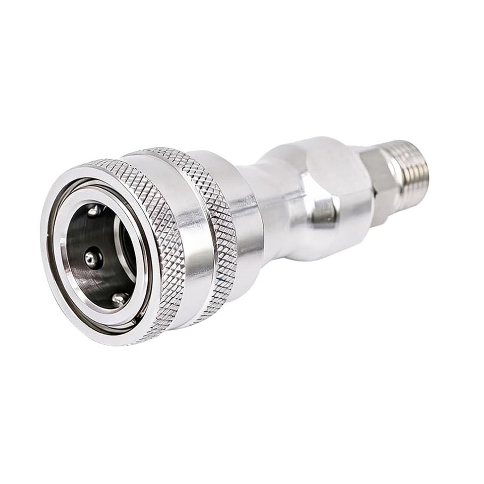 Fabater Szybkozłączki Hydrauliczne M14 do M16, 2 Szt | Pasuje do minikoparki , wymiana adaptera szybkozłącza ze stali nierdzewnej za pomocą taśmy uszczelniającej