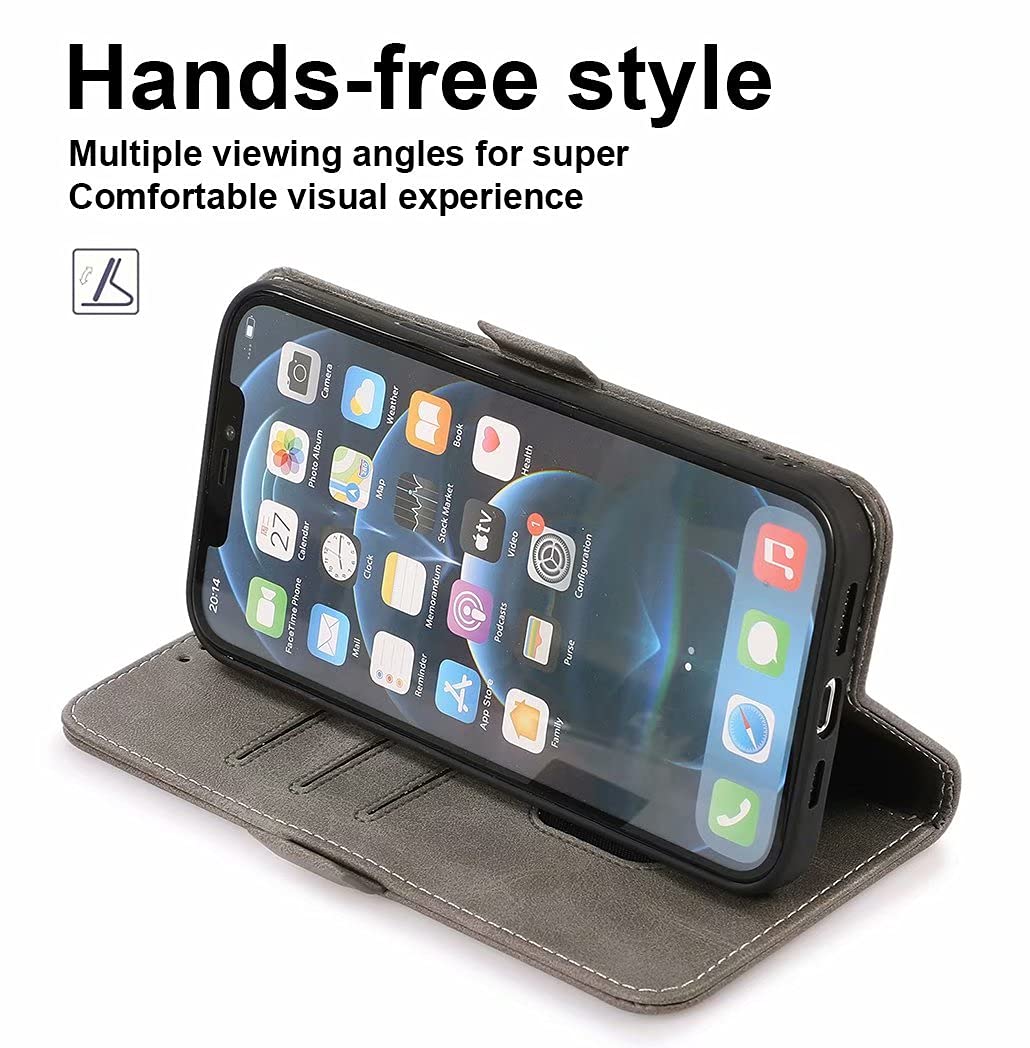 SATURCASE Custodia per Sony Xperia L4, in pelle PU con