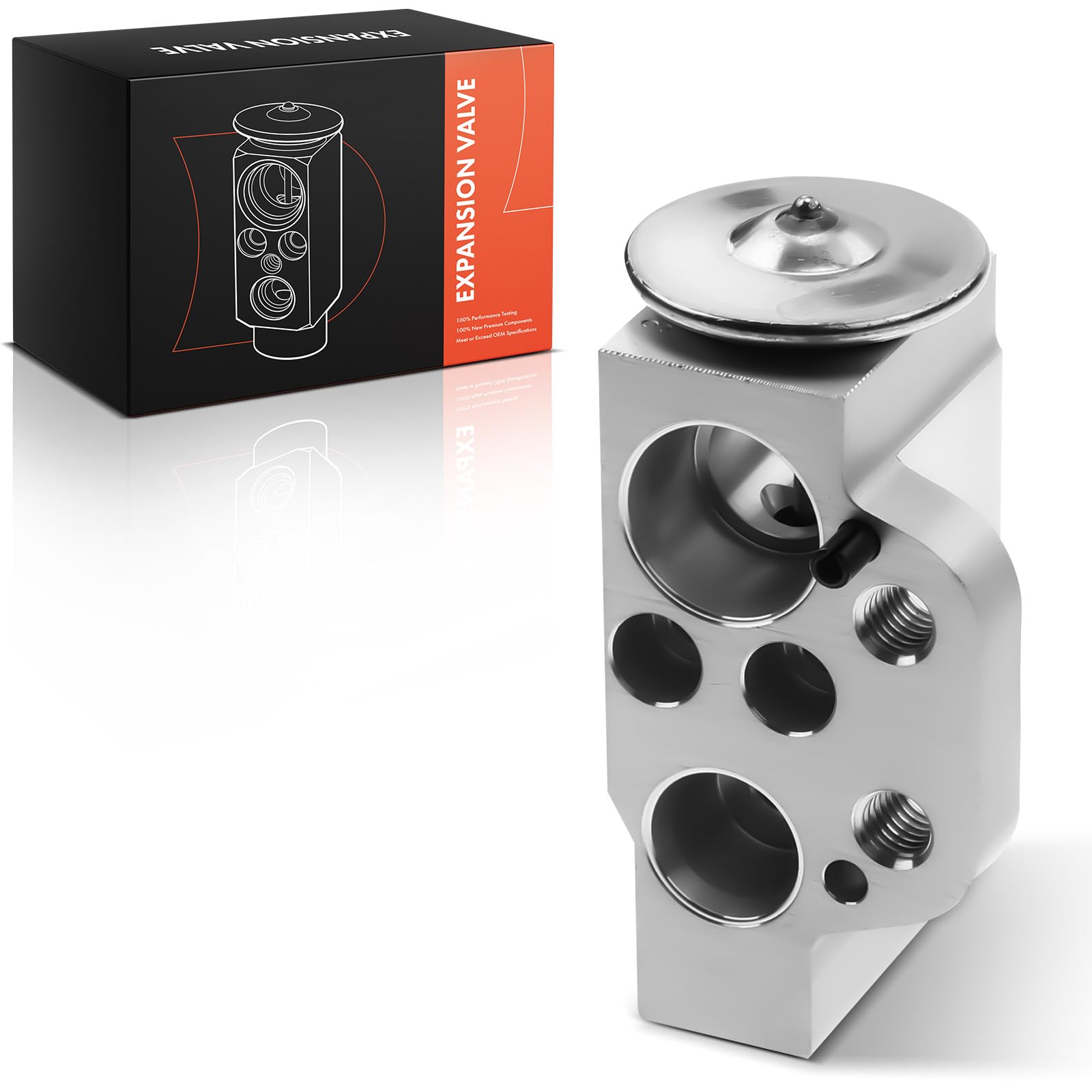 Frankberg Soupape d'expansion 1K0820679 | Compatible avec: Altea XL 5P5 5P8, T.o.u.r.a.n 1T1 1T2, CC 358, Golf Plus 521 5M1, O.c.t.a.v.i.a II 1Z3