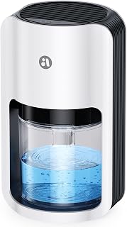 TABYIK 42oz Quiet Dehumidifier for Bedroom Bathroom Closet RV - Auto Shut Off, Auto Defrost, Portable Home Moisture Remover
