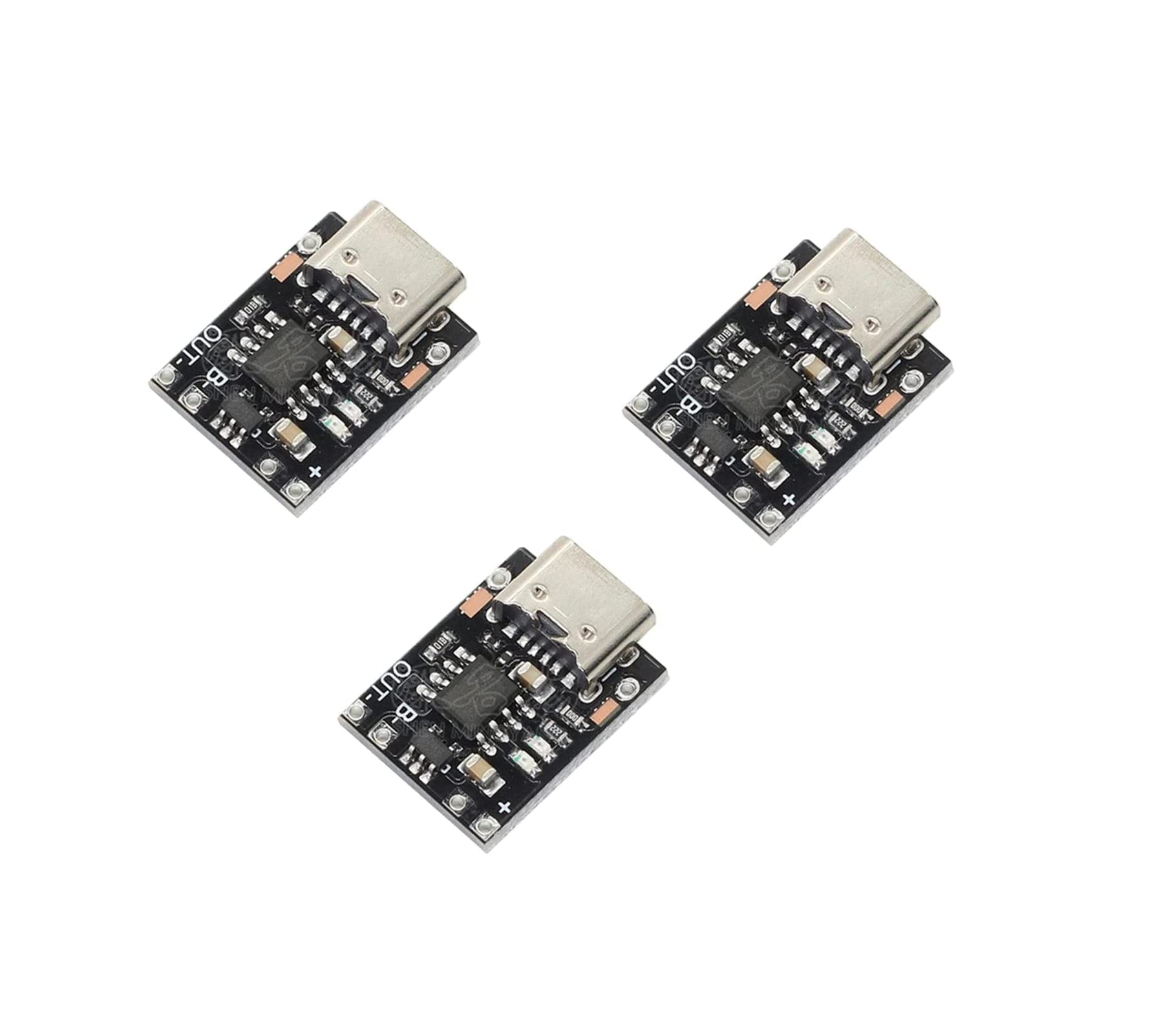 xcluma 1A lithium battery 3.7V 4.2V charger module Type-C (Pack of 3)-picture-20