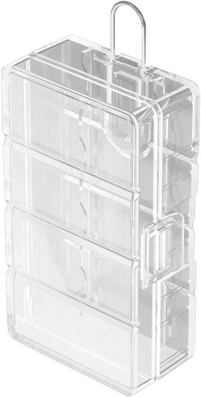 Small Battery Holder 16340/CR123/CR2 Batteries Organizers Sealed Holder Prevents and