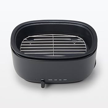 Amazon | 無印 良品 深型ホットプレート 黒 MJ-HPFK2 83825010