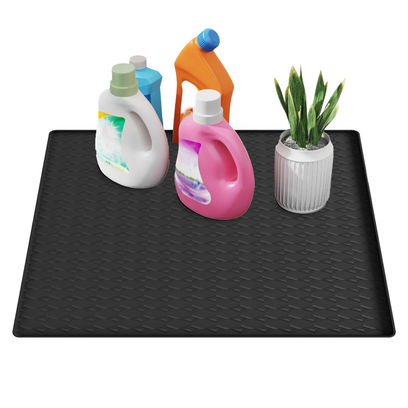 Protector plegable de silicona para lavadora con base antideslizante resistente