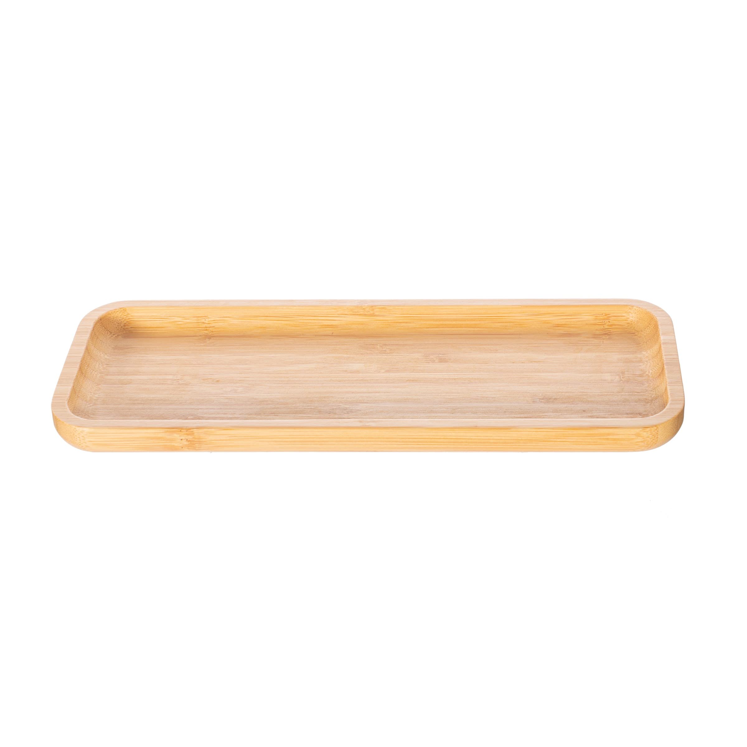 Sass & Belle Brown Bamboo Accessory Tray Large