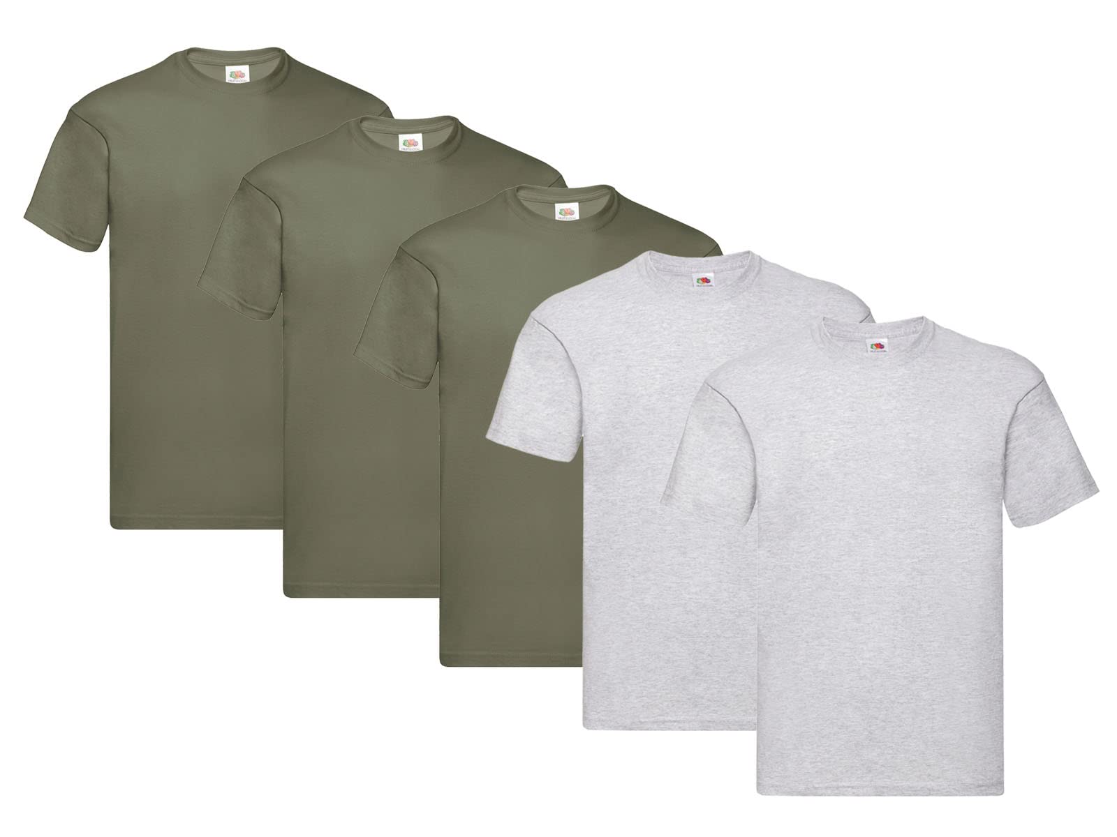 Fruit of the Loom Men's T-Shirt Iconic Tee, Lightweight Ringspun Tee, 5 Pack — view 8