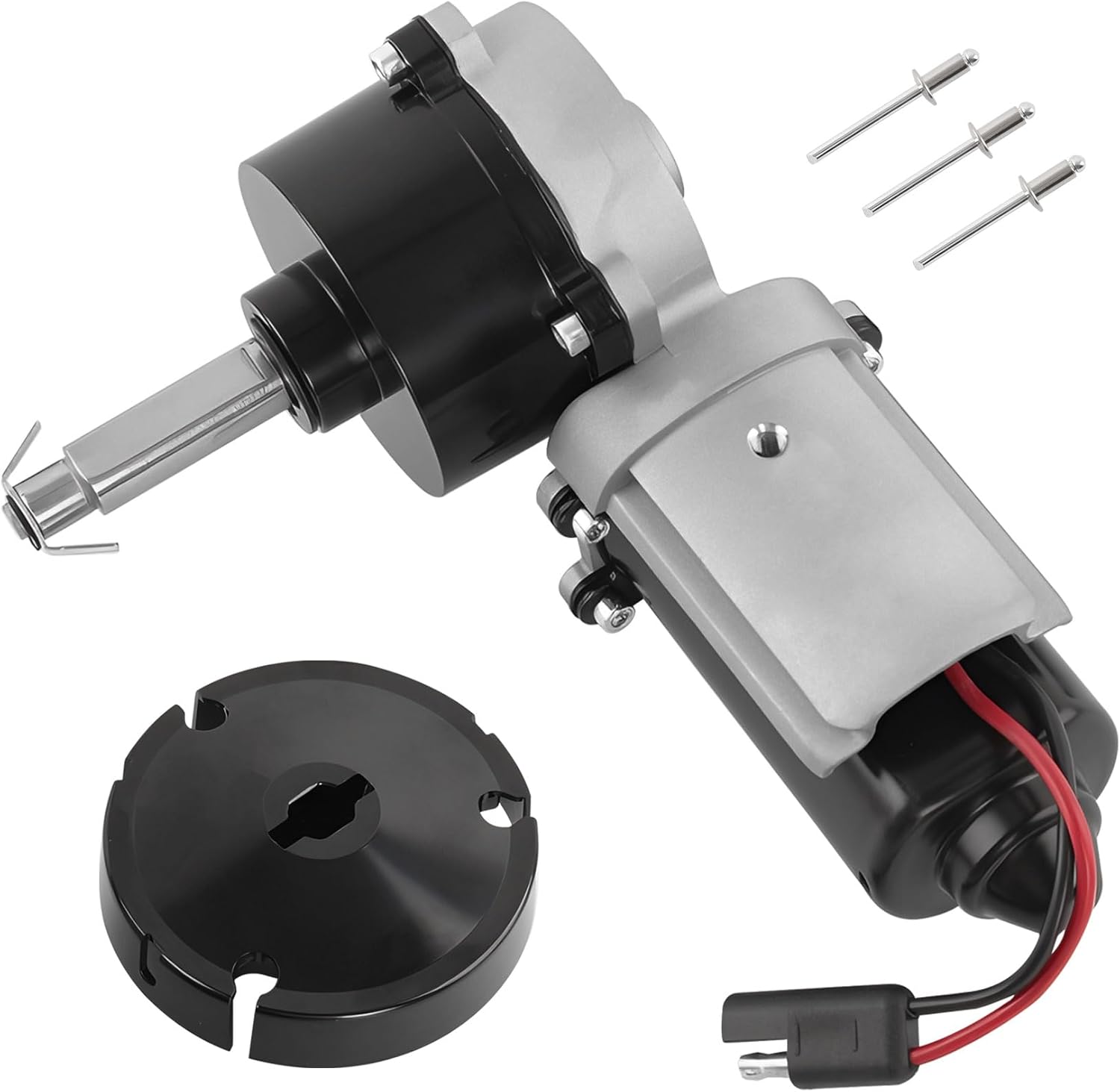 3317084.000U RV Awning Motor Drive Repair Kit, Compatibility with Dometic 9200 Series Awnings, Replaces 3316605.001 3316605.017, Black