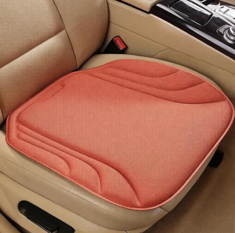 Coussin de siege auto MG ZS EV confortable orange protection avant coccyx