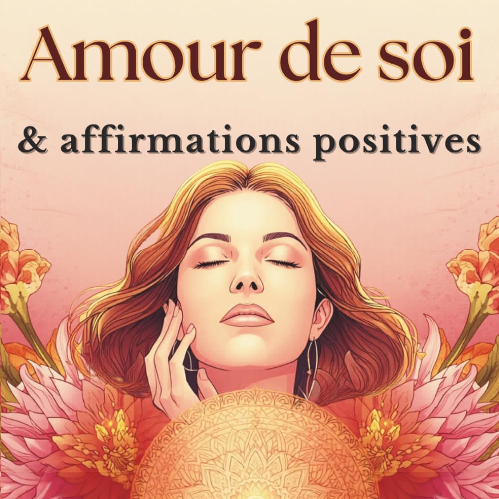 Livre de coloriage amour de soi pour femmes : affirmations positives, bien-être et anti stress: Affirmations positives et dessins apaisants pour cultiver la confiance, la sérénité et le bien-être
