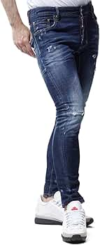 名作 DSQUARED2 ディースクエアード TIDYBIKER バイカー 48 DSQUARED2 Tidy Biker Jean 48