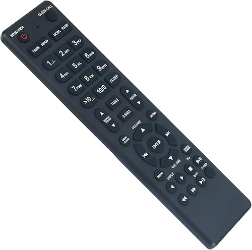 Beyution RC-791S RRRMCGA222AWSA Reemplazo del control remoto para el sistema receptor de CD Onkyo CS-445, CR-445, CS445, CR445