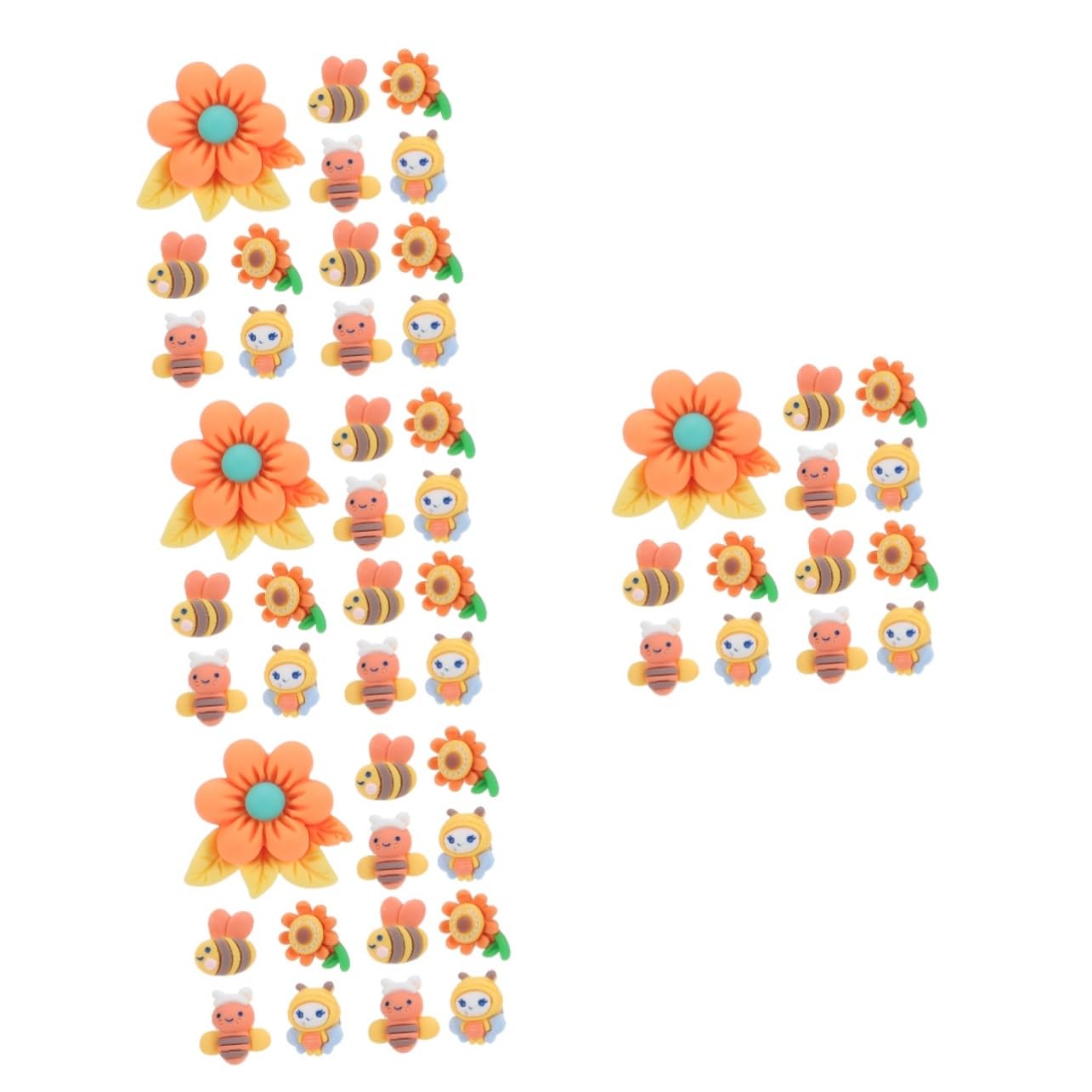 NUOBESTY 4 Set Di Puntine Decorative Puntine Creative Lavagnette Portaoggetti Per Ufficio Decorazioni Per La Casa 30 Pezzi * 4