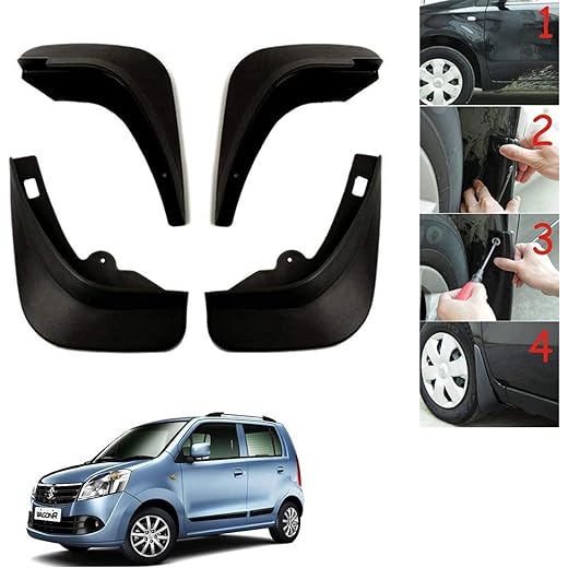 Auto Addict Car Mud Flaps for Maruti Suzuki Wagonr