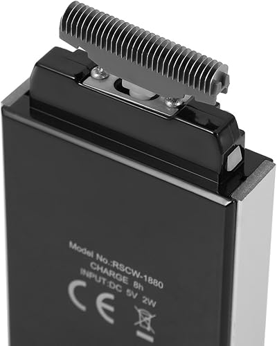 Miniatura 7 de Sonew Afeitadora eléctrica recargable para hombre, recortadora de barba para rostro, nariz y orejas, con cargador USB