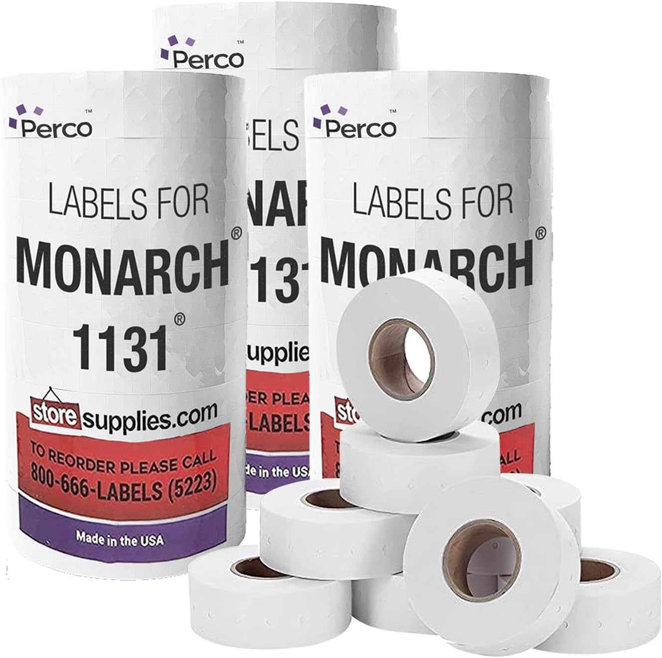 Removable Adhesives White Labels for Monarch 1131 Price